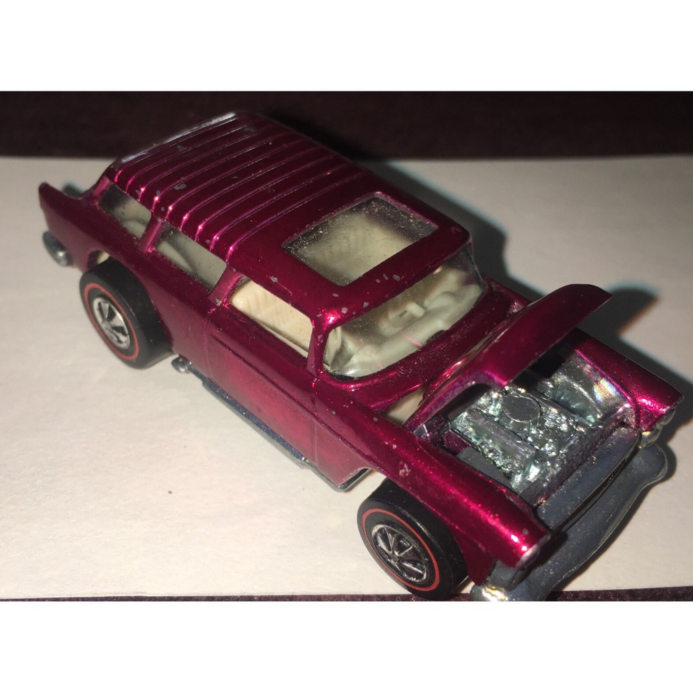 VINTAGE 1969 REDLINE HOT WHEELS CLASSIC NOMAD ROSE from a mattel employee